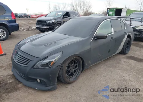 2011 Infiniti G37X z USA, uszkodzony, nr VIN JN1CV6AR6BM403459